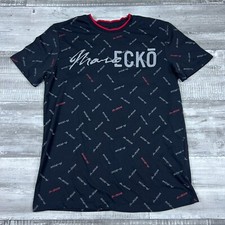 Marc Ecko Cut & Sew Mens Large Black All over...