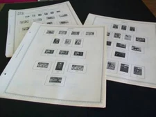 Stamp Book Pages Vintage Postage Stamp Ephemera Collector Pages Junk Journal Kit