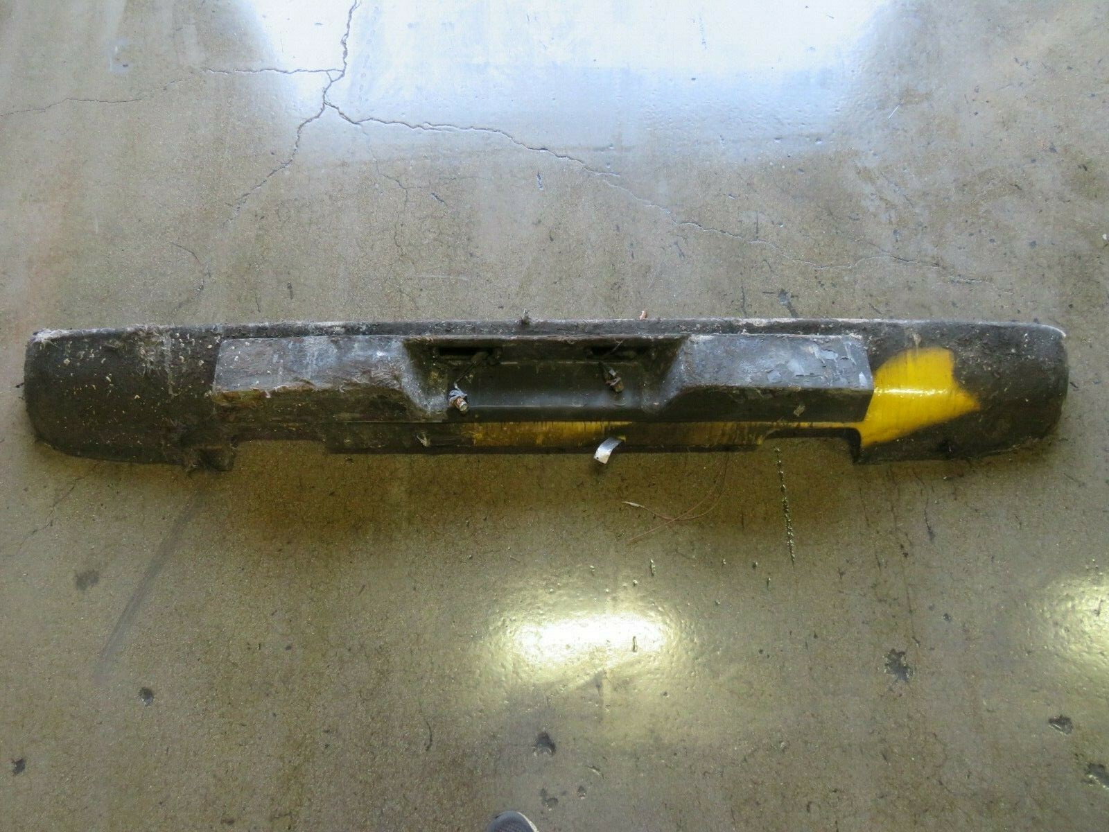 Ferrari Testarossa, Rear Bumper, Burn Damage, Used, P/N  61532200