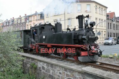 FOTO (3) KÖNIGLICH SÄCHSISCHE STAATSBAHNEN (K.S.ST.E.B.)  DR NR.99 584 (Gebaut 1898) o
