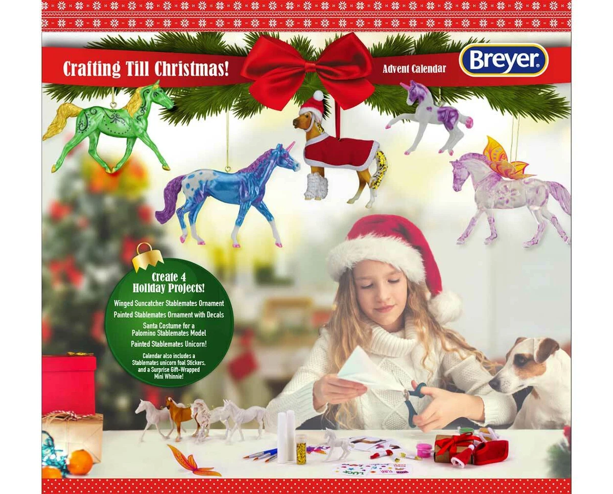 Breyer Holiday Christmas Horse Paint your Own kit Advent Calendar | eBay
