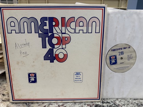 AMERICAN TOP 40 CASEY KASEM 10/27/1979 4X VINYL LP EAGLES MUPPETS ABBA DYLAN MJ