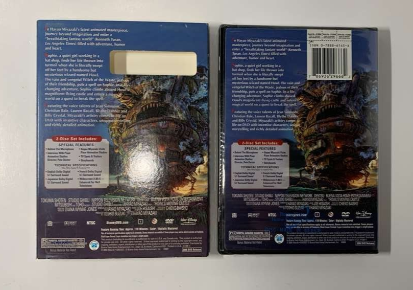 Howls Moving Castle (DVD, 2006, 2-Disc Set) for sale online | eBay