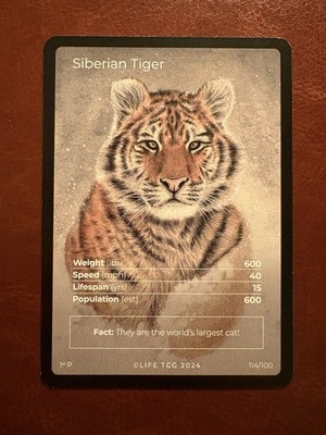 life tcg - Siberian Tiger 114/100 - Full Art