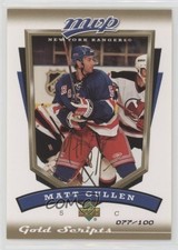 2006-07 Upper Deck MVP Gold Script 77/100 Matt Cullen #198 05u8