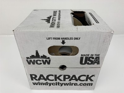 Windy City Wire Cat 6 34-4P UNS SOL SMR C6 Wht Jkt Cable 80ft 775600-10