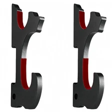 Eforlife 2/Set Sword Hook Wall Mount Samurai Hanger Display Holder Adjustable