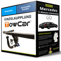 Abnehmbare AnhäNgerkupplung für Mercedes C-Klasse Limousine 13- W205 Towcar NEU