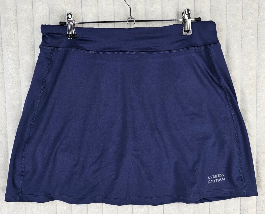 Camel Crown Navy Blue Women’s Performance Skort Size Medium NWT