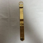 VTG Tokio Kumagai SEIKO Quartz Wristwatch Gold SS Belt Rare Model 2603TK