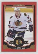 2015-16 O-Pee-Chee Red Border Andrew Shaw #34 av1