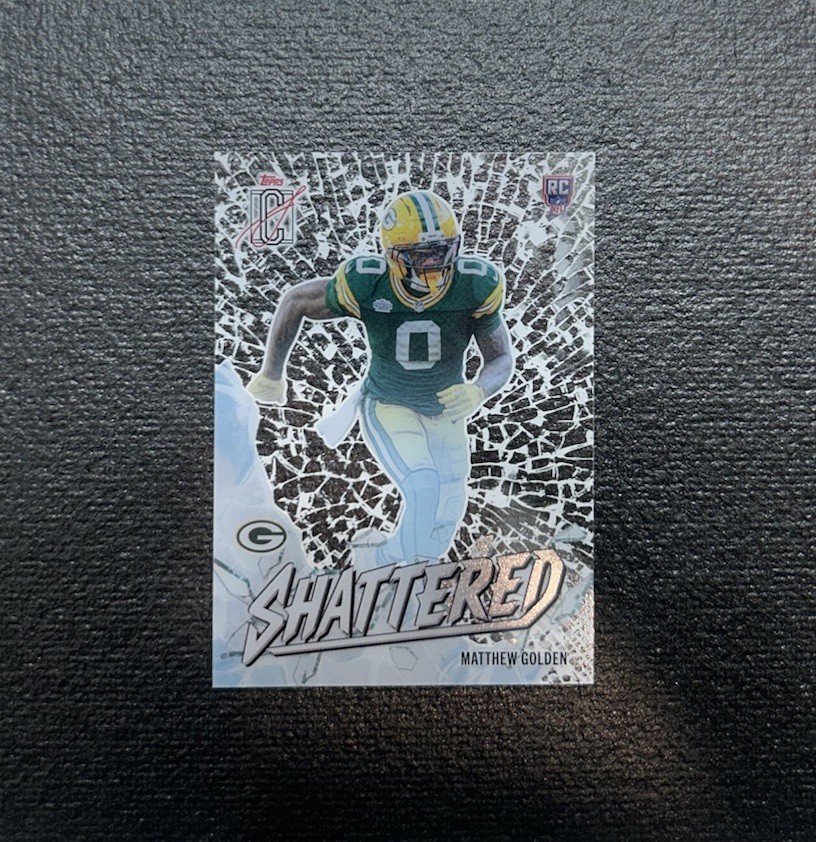 2025 Topps Signature Class Matthew Golden Shattered #S-13 (RC) SSP! Packers