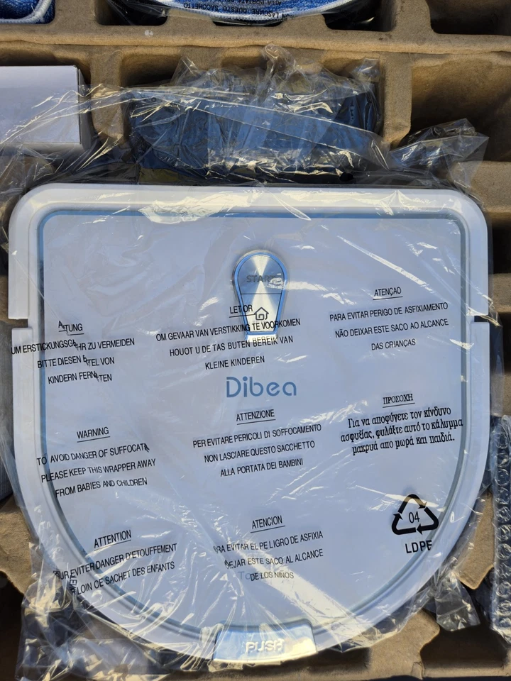 Robot aspirador Dibea D960 en forma de D  Foto 3 de 4