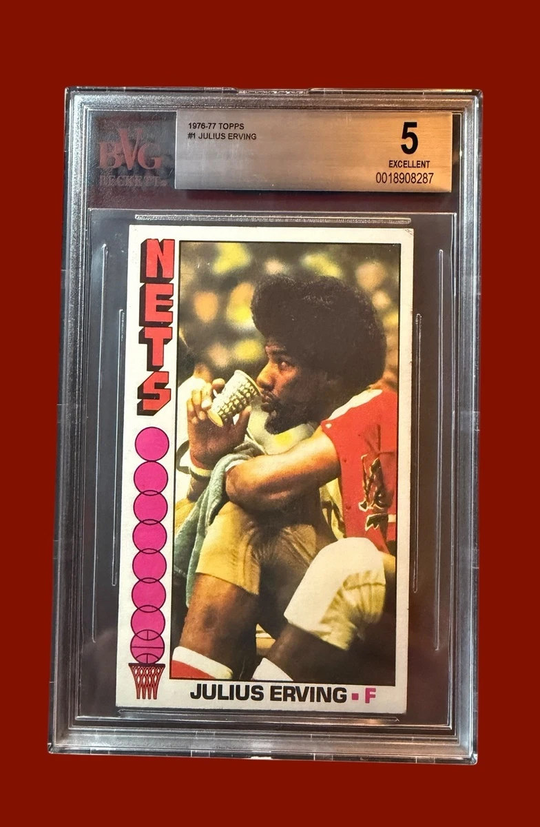 1976-77 Topps - Julius Erving #1 for sale | eBay