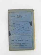 Sold by James Wyld's Rail Road Map Of England And Wales Charing Cross London