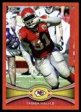 Tamba Hali 2012 Topps Chrome #102 Chiefs Insert ? Parallel ? SEE SCAN! FREE SHIP