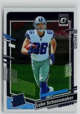 Luke Schoonmaker Rookie - 2023 Donruss Optic #227 Dallas Cowboys