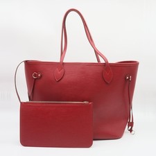 Louis Vuitton Neverfull MM Red Epi Leather To...