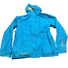 Burton Womens DryRide Snowboard Ski Waterproof Jacket Coat Blue SIze Medium