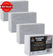 Better Grillin Scrubbin Stone Grill Cleaner-Scouring Brick/Barbecue Grill Brush/