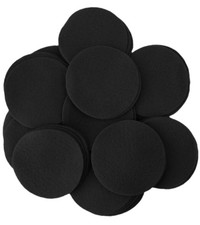 Black Craft Felt Circles 19 PC Pack 4 inch Diameter for DIY Projects
