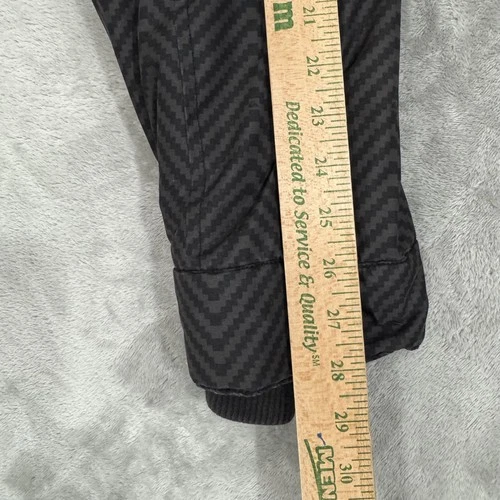 Quicksilver Jacket Men's XL Black Full Zip Utility Insulated Hooded Pockets Coat image 14