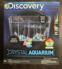 Discovery Crystal Aquarium Grow Your Own Crystal Kit NEW