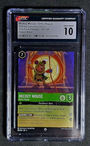 Mickey Mouse - Artful Rogue graded CGC 10 for sale on eBay