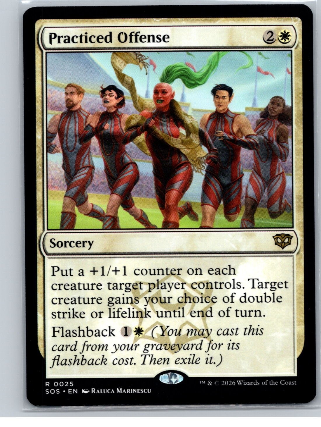MTG - Secrets of Strixhaven #25 Practiced Offense - Rare