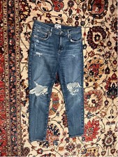 AGOLDE Sophie High Rise Skinny Crop Jeans Size 28
