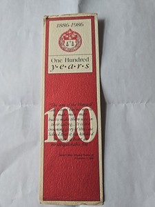 Vintage Harvard Law School Association Centennial Bookmark 1886-1986