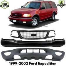 Front Bumper Face Bar Prime Steel Grille Assembly For 99-2002 Ford Expedition Front Bumper Face Bar Prime Steel Grille Assembly For 99-2002 Ford Expedition