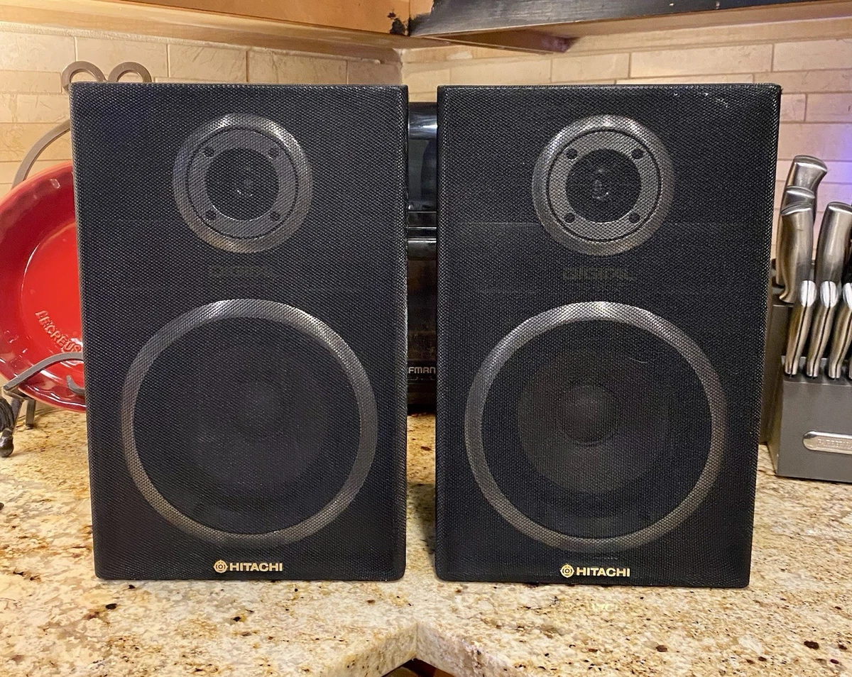 Hitachi Black Home Speakers and Subwoofers for sale | eBay