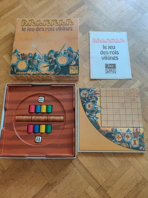 Drakkar Le Jeu Des Rois Vikings - Jeu De Société Robert Laffont 1980 - Complet - Photo 1/4