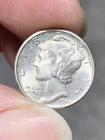 UNC  1944-D Mint Silver Mercury Dime 90%