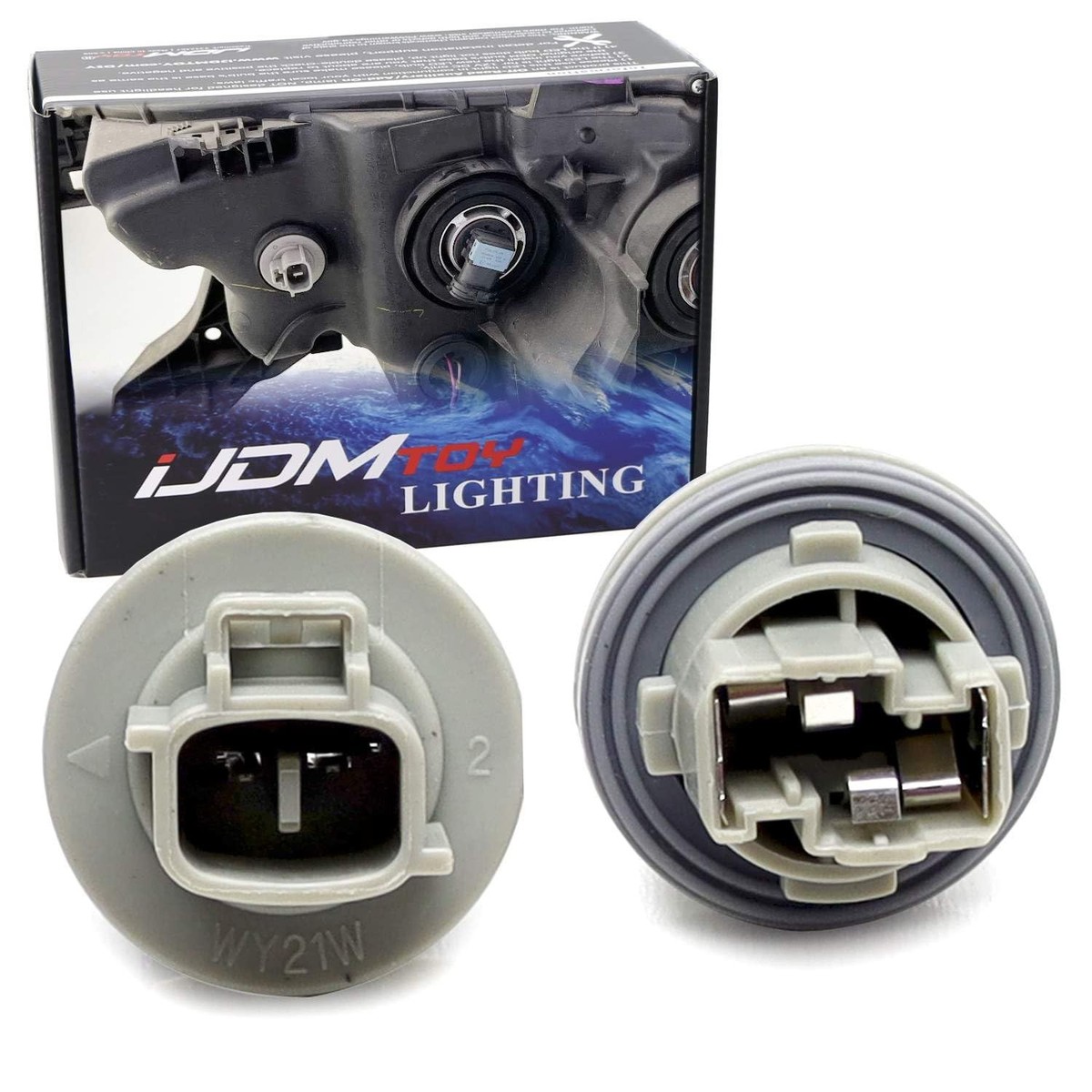 OE-Spec 7440 WY21W Turn Signal Light Bulb Sockets For Toyota Lexus