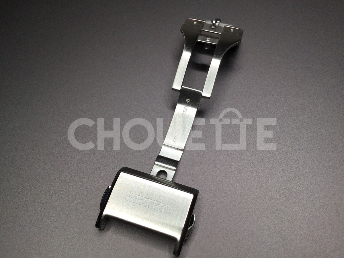 OEM Seiko ASTRON 20mm Deployment Stainless Steel D Buckle Clasp