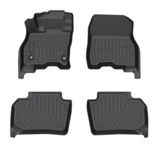 All Weather 3d Tpe Car Floor Mats For Nissan Leaf 2018-2024