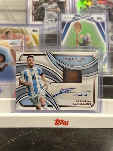 2024-25 Panini Immaculate Collection Lionel Messi Auto 15/25 Argentina