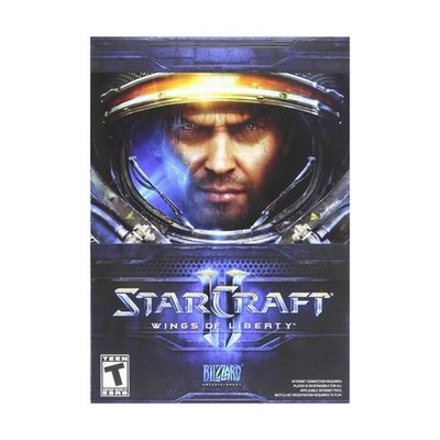 Blizzard Computer Game StarCraft II - Wings of Liberty VG+/EX