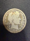 1899 Barber Silver QUARTER Dollar FINE #2301