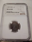 1909 VDB 1C NGC MS64 Lincoln Cent