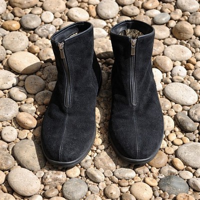 La Canadian Delta Genuine Shearling Lined City Dry  Waterproof Bootie Front Zip