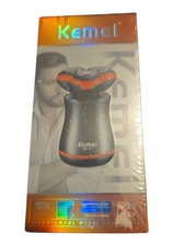 Kemei KM-776 Electric Shaver for Men, Waterproof IPX6 Rotary Razor, USB Recharge