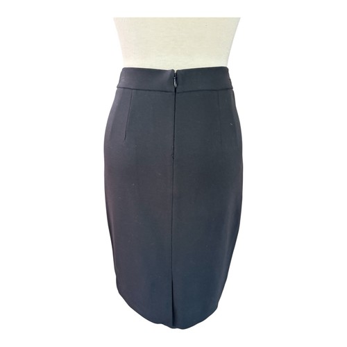 The Limited Black Button Detail Pencil Skirt Size 2 Office Workwear Classic - Bild 3 von 7