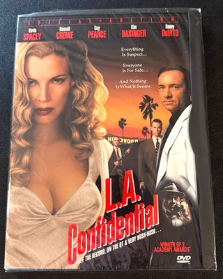 L.A. Confidential (DVD, 1998) - Kevin Spacey, Kim Basinger - Snap Case - Sealed