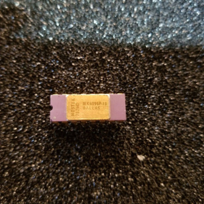 Mostek MK4096P-11 4096 X 1 Gold RAM , Apple 1 Memory * Original 350ns speed* NEW