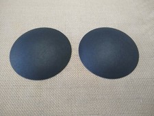  3.2" Paper Dust Cap Pair / No Lip - Fits Many JBL Speakers