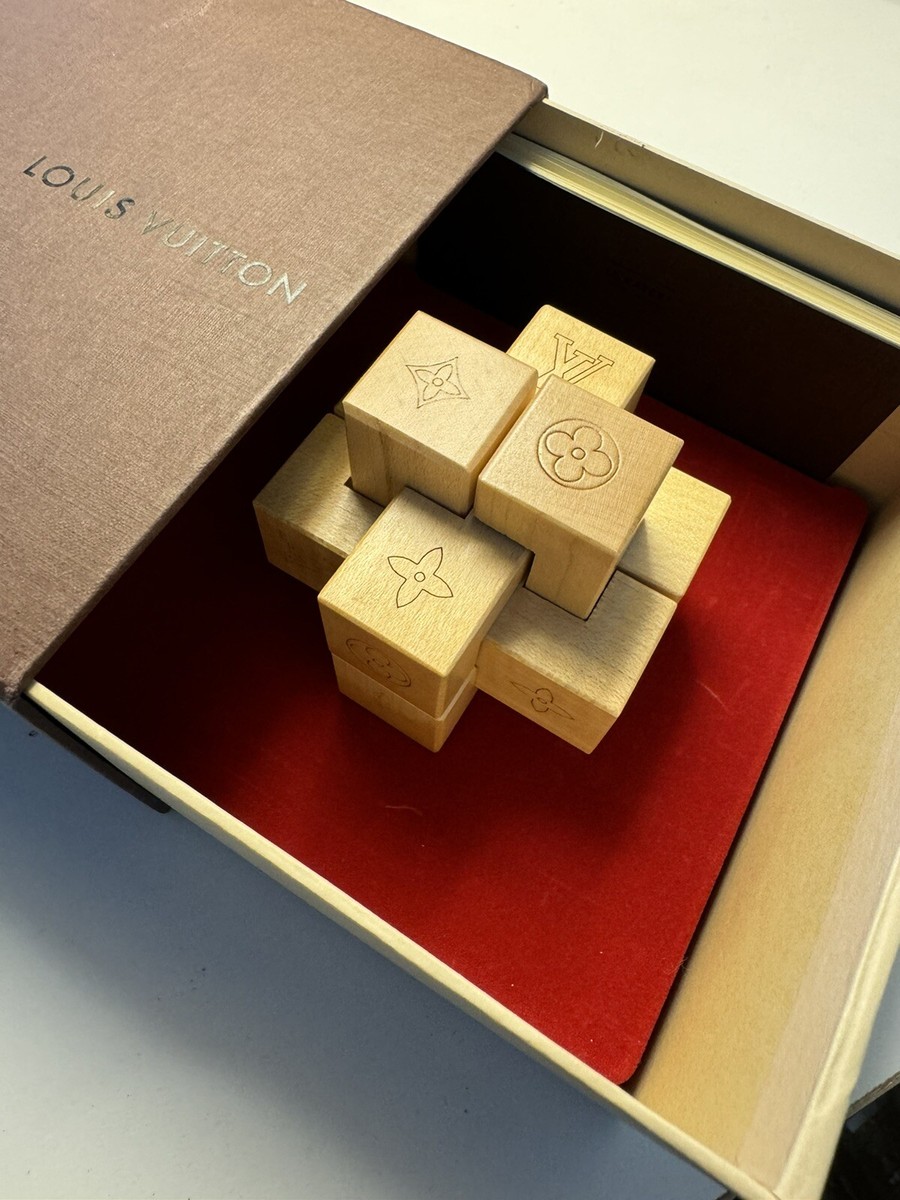 ルイヴィトン　パテキ LOUIS VUITTON Pateki Building Blocks Wood VIP only Beige LV