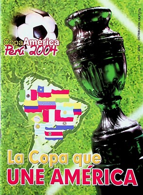 2004 Copa America Peru Vorschau Magazin Spanisch La Copa que une America 04